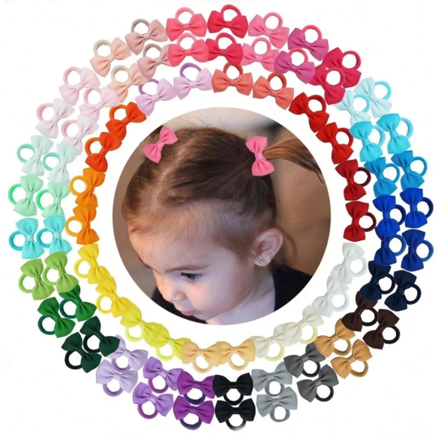 Ribbon Bow Gift - 40/60/80 Lazos para el Cabello de