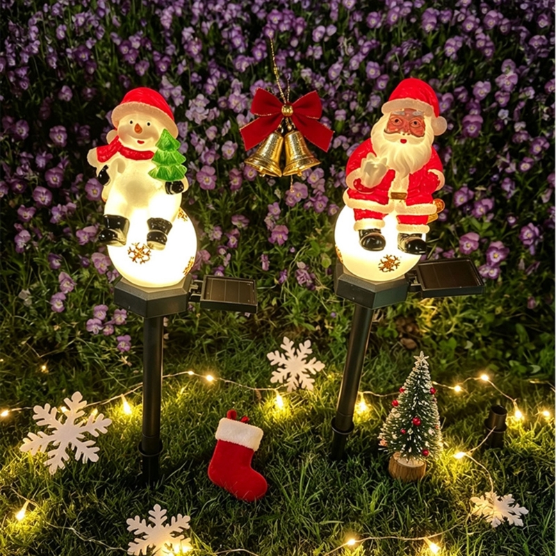 Christmas Lights Outdoor - Luz Solar estaca navideña para decoración