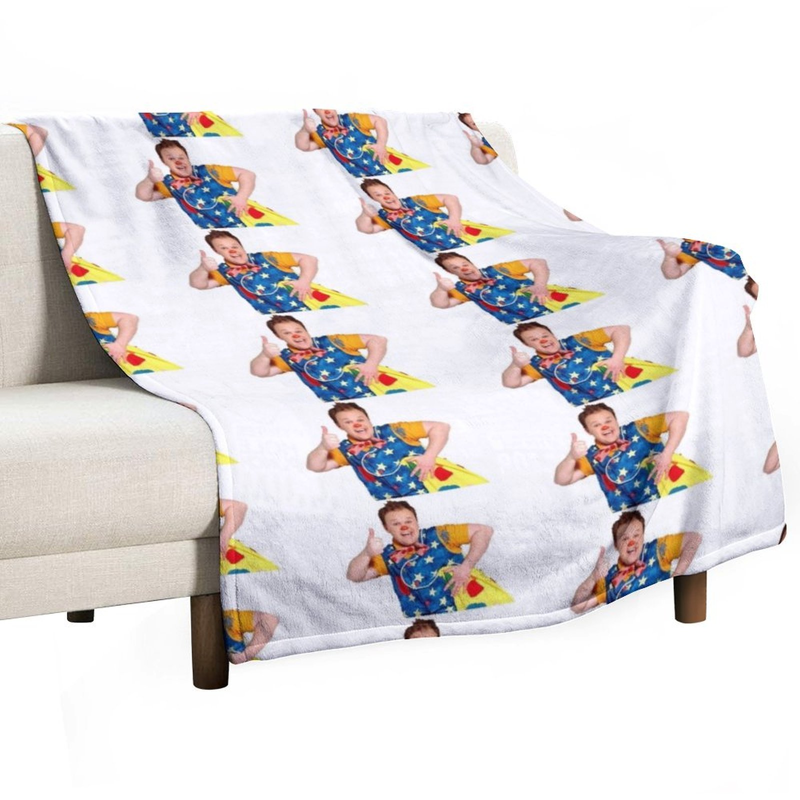 Christmas Throw Blanket - Manta Mr Tumble, manta acogedora para