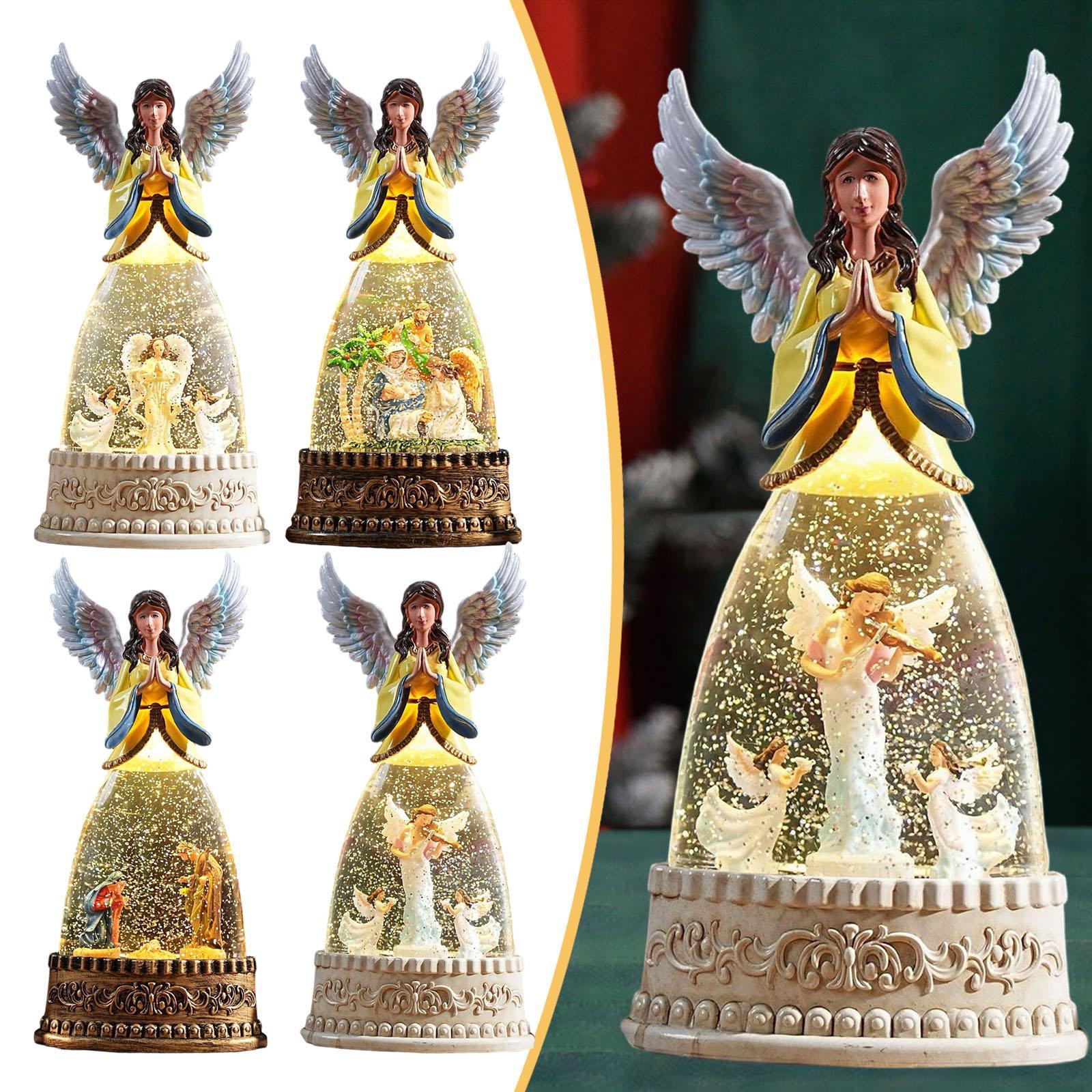 Snow Globe Musical - Globo de nieve navideño Musical, adorno