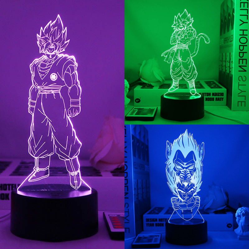 Ornament Ball Set - Lámpara Nocturna de Dragon Ball con