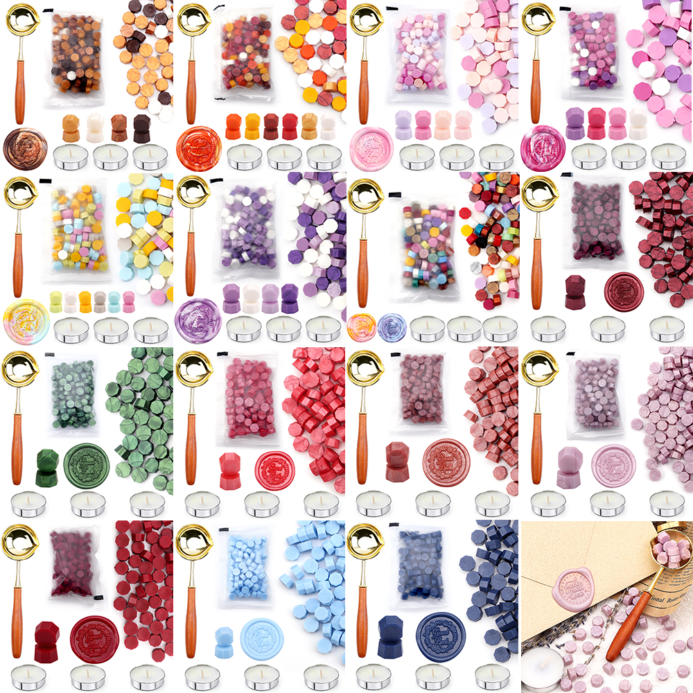 Gift Box Wrap Set - Set de Caja de Sellos de