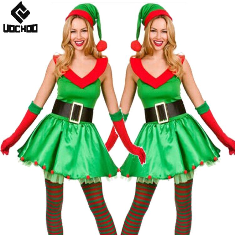 Elf Costume Christmas - Divertido vestido de elfo, traje de