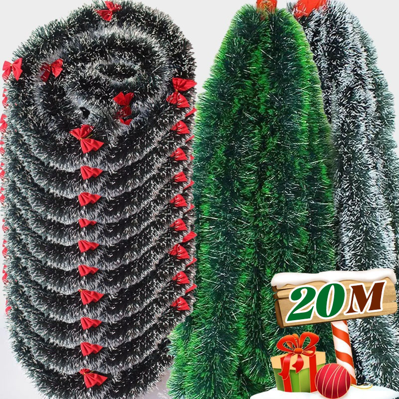 Tinsel Garland Decoration - Cintas de oropel de Navidad, tira