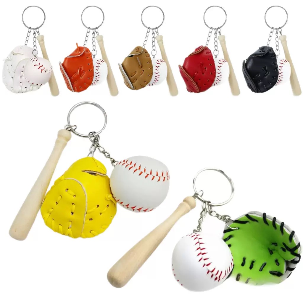 Ornament Ball Set - Llavero de Béisbol de 2CM, Set