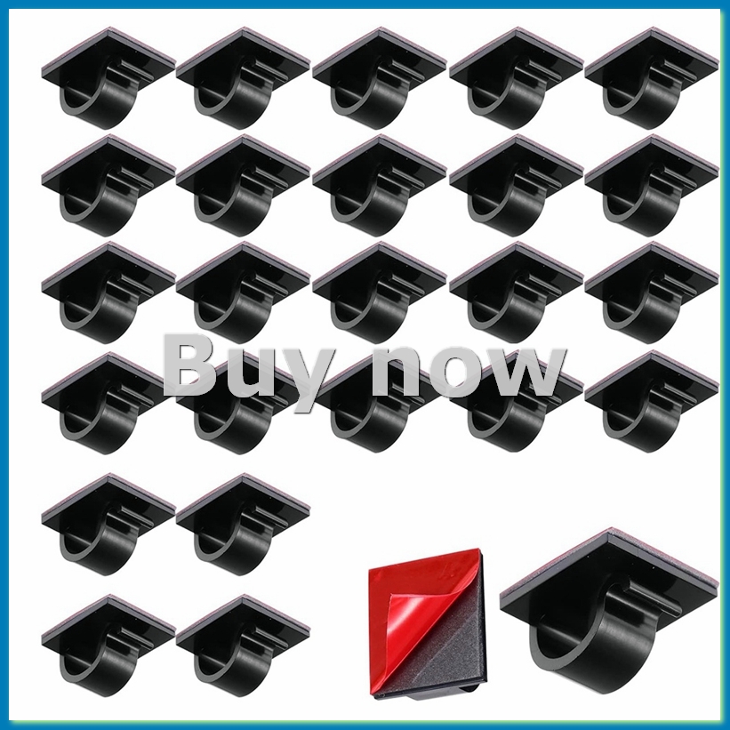 Christmas Lights Outdoor - 50 Uds Mini Clips de Cable