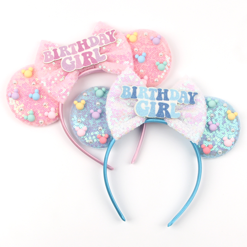 Ribbon Bow Gift - Diademas con orejas de Minnie Mouse