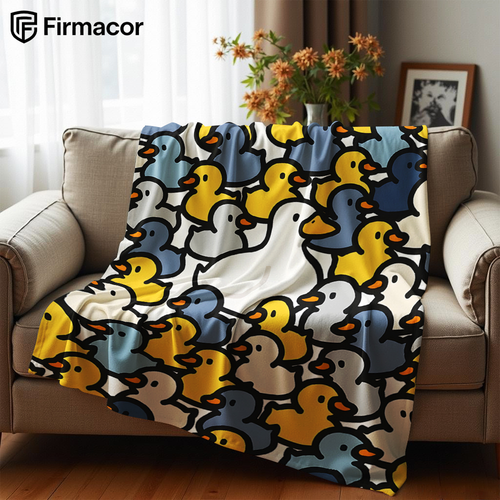Christmas Throw Blanket - Manta de Franela Suave con Diseño