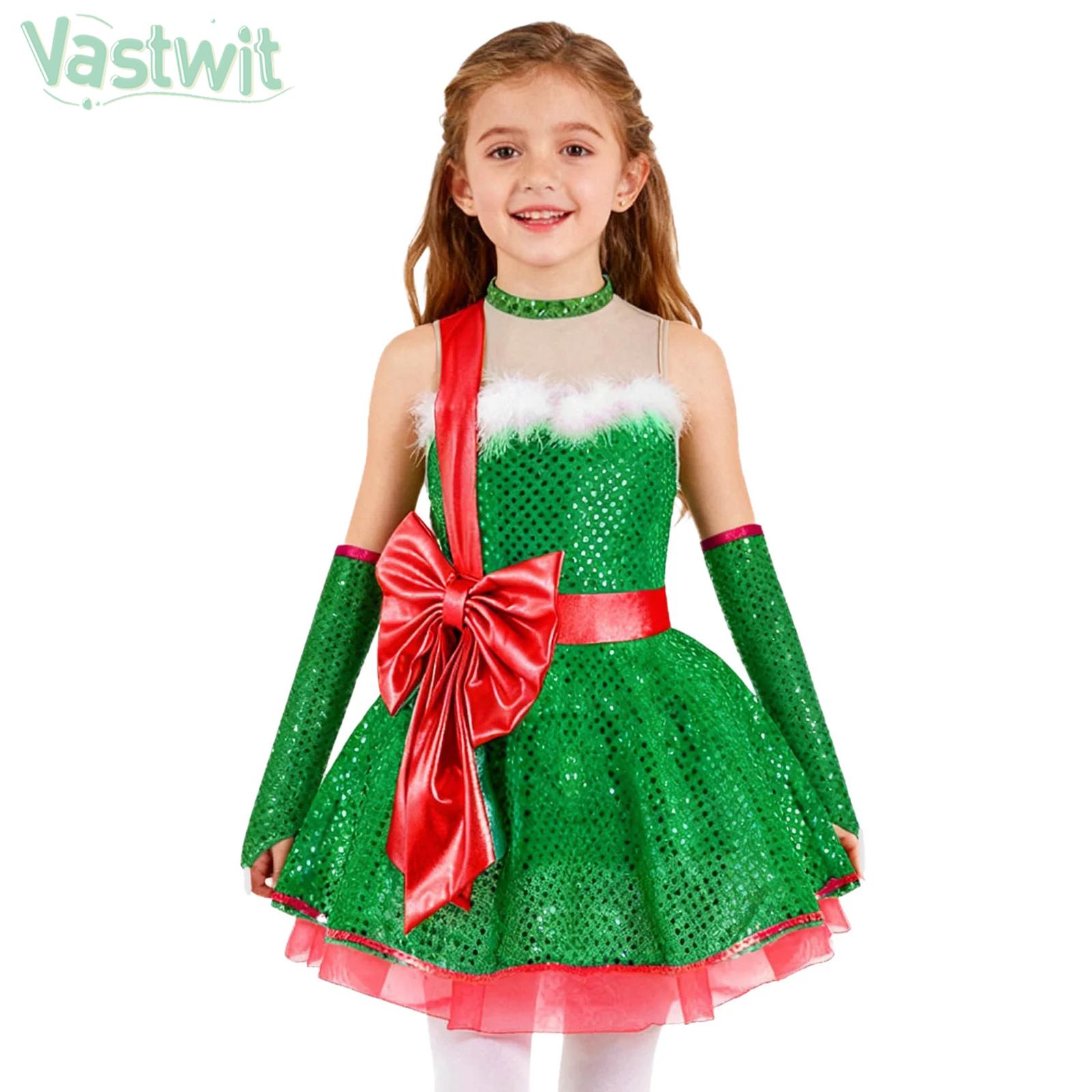 Elf Costume Christmas - Vestido tutú de danza de Ballet
