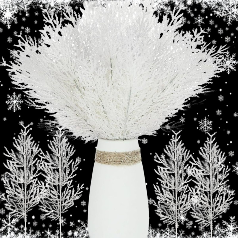 Christmas Wreath Fake - Ramas de agujas de pino artificiales
