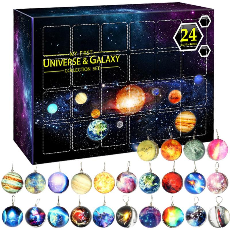 Advent Calendar Gift - Galaxy-Calendario de Adviento de Navidad para