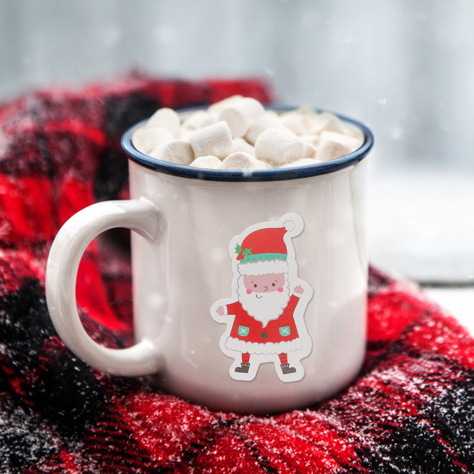 Snowflake Window Decal - 40 pegatinas autoadhesivas navideñas de copo