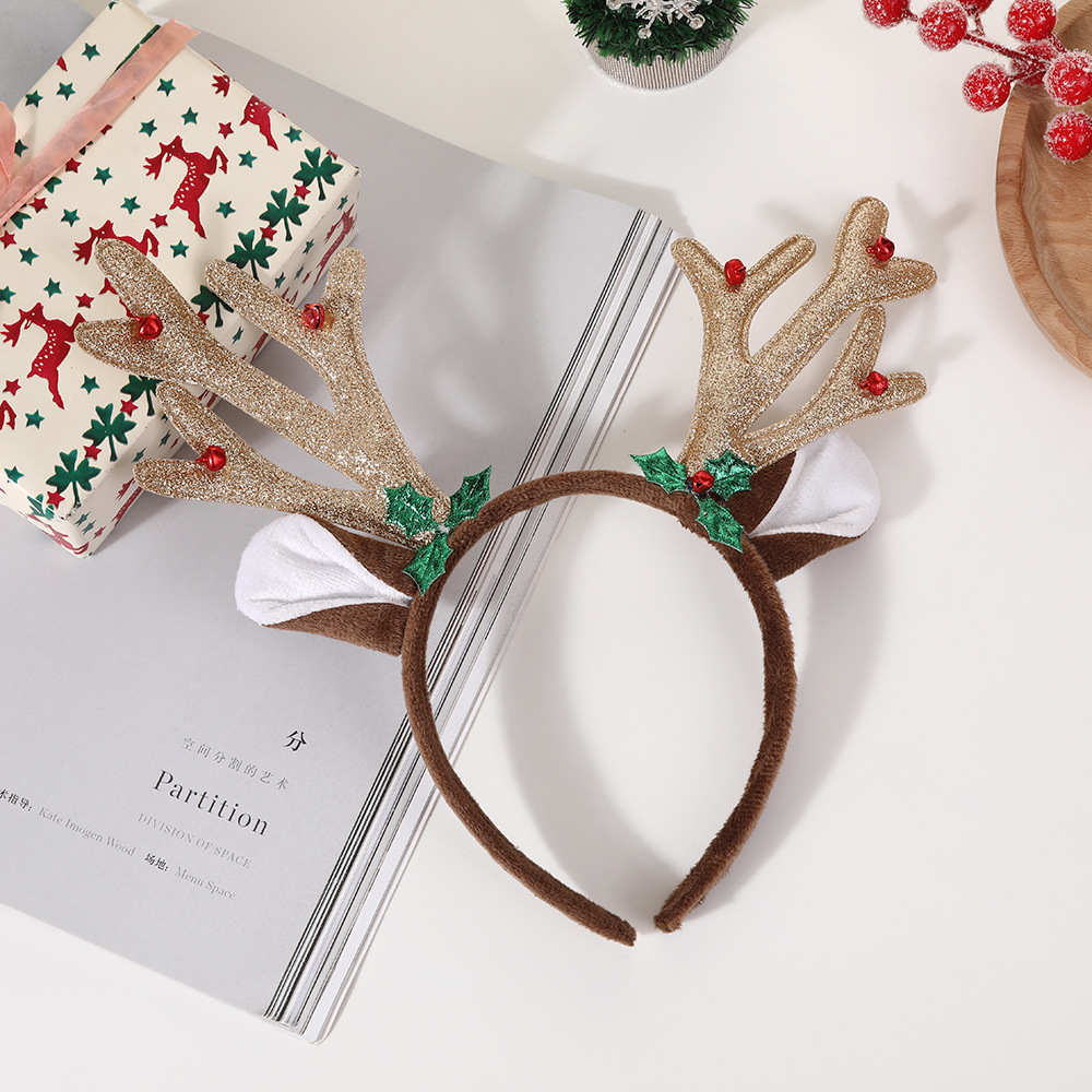 Reindeer Antlers Headband - 1 Uds. Disfraz de ciervo para