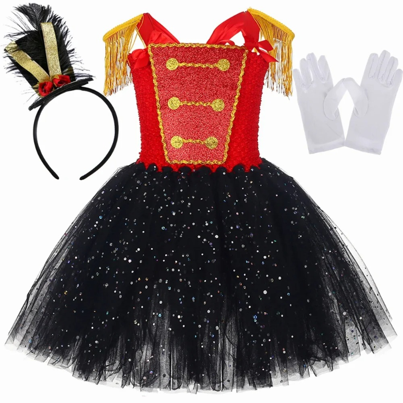 Nutcracker Figurine - Disfraces de soldado Cascanueces para niñas,