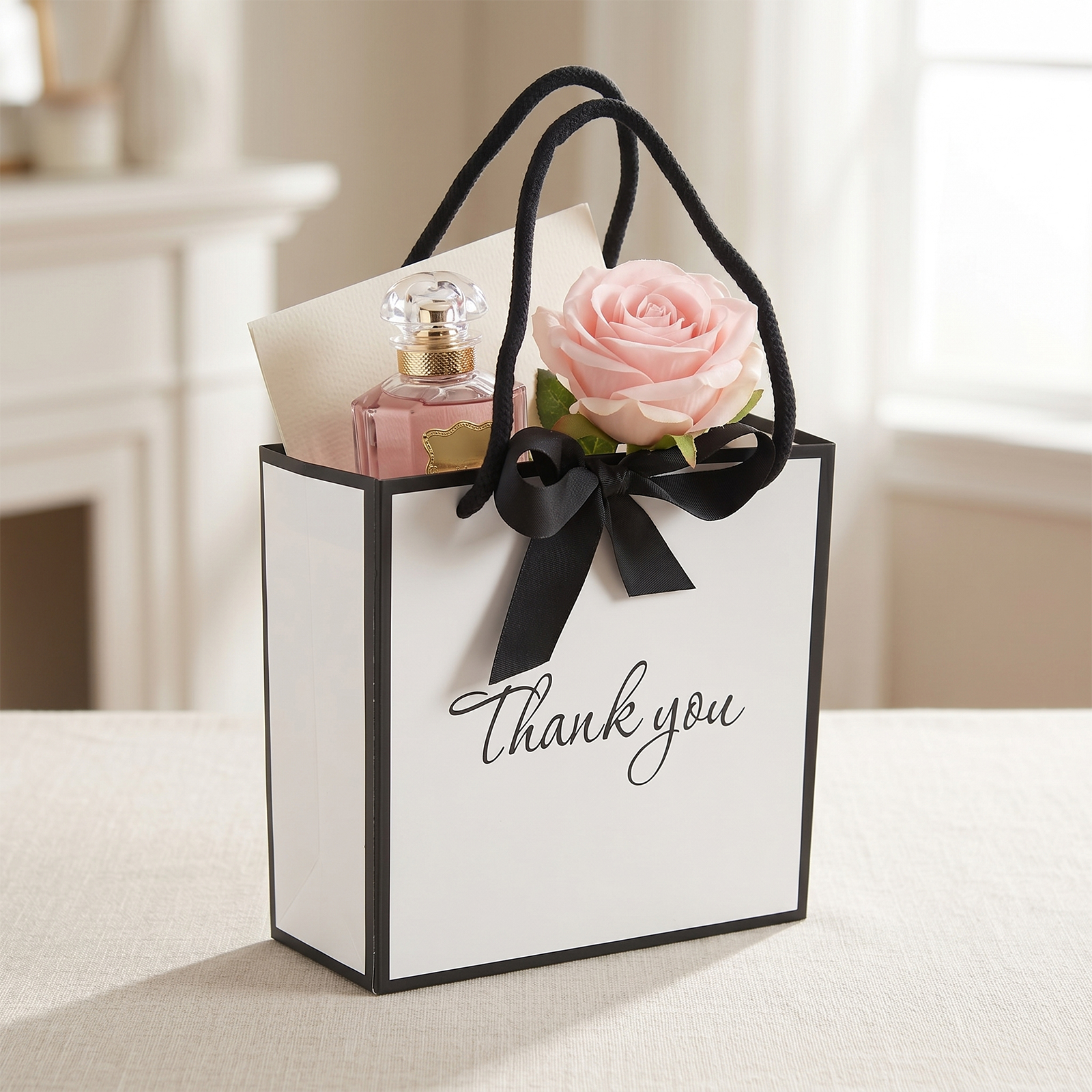 Ribbon Bow Gift - Paquete de 50 Bolsas de Regalo