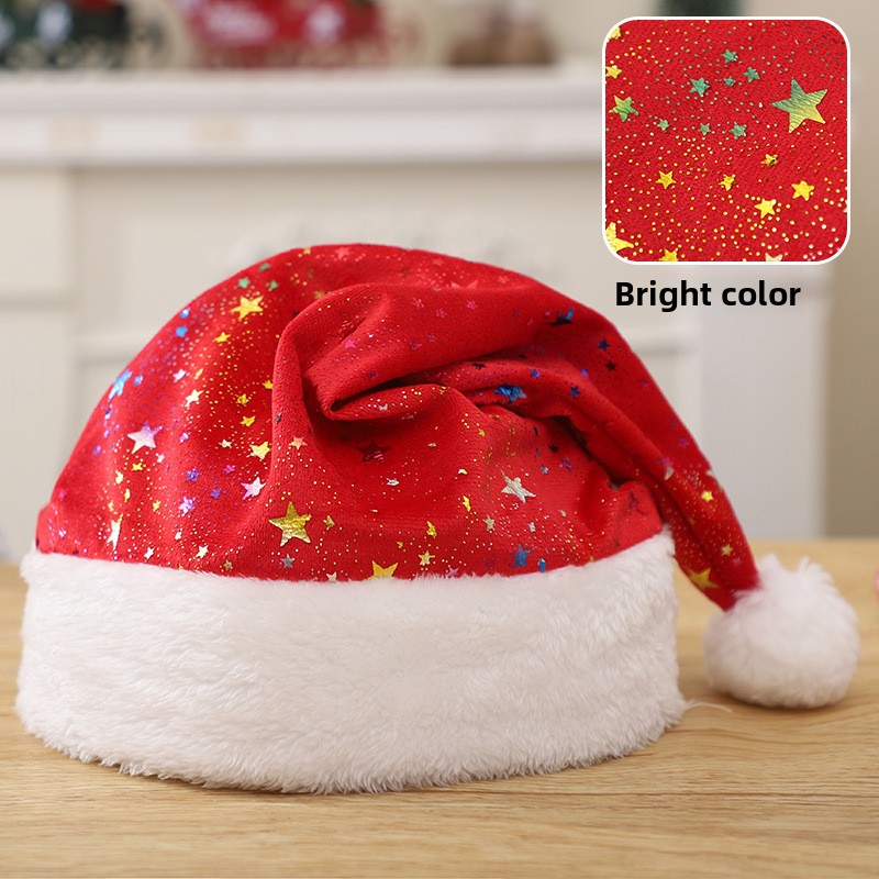 Santa Hat Plush - Gorro de Papá Noel para adultos
