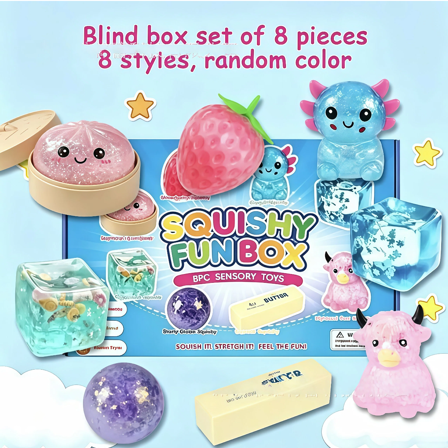 Advent Calendar Gift - Calendario de Adviento de Maltosa Squishy: