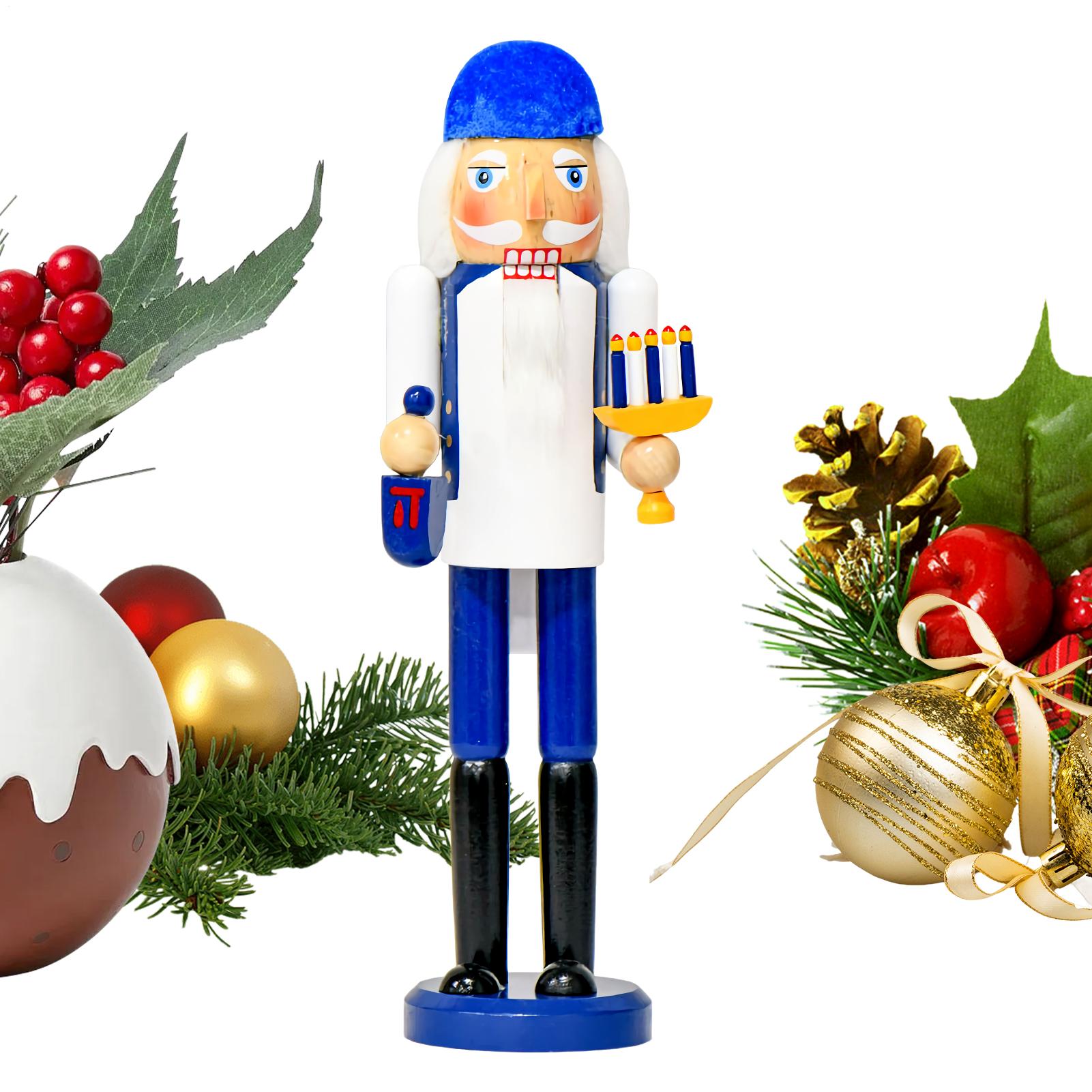 Nutcracker Figurine - Adorno de Cascanueces Cascanueces de Navidad,