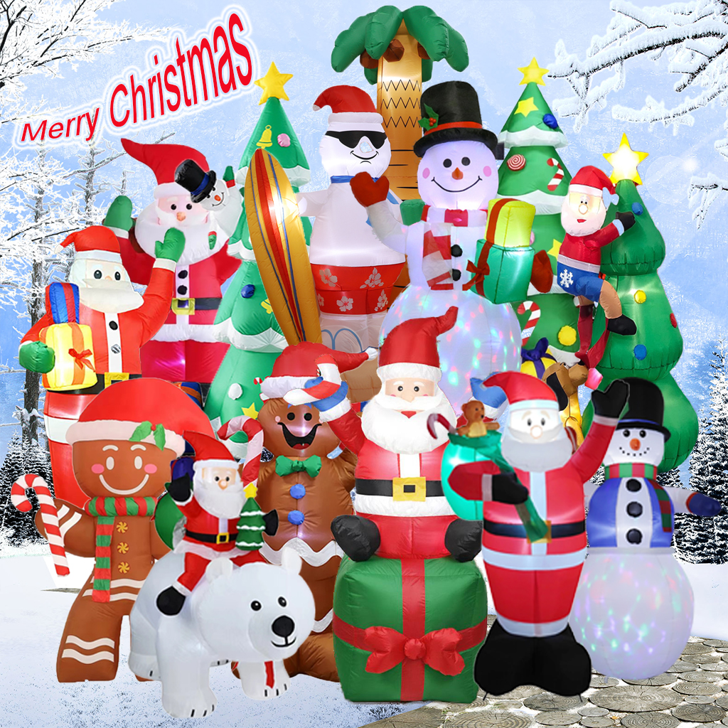 Christmas Lights Outdoor - Decoración inflable navideña, modelo inflable LED