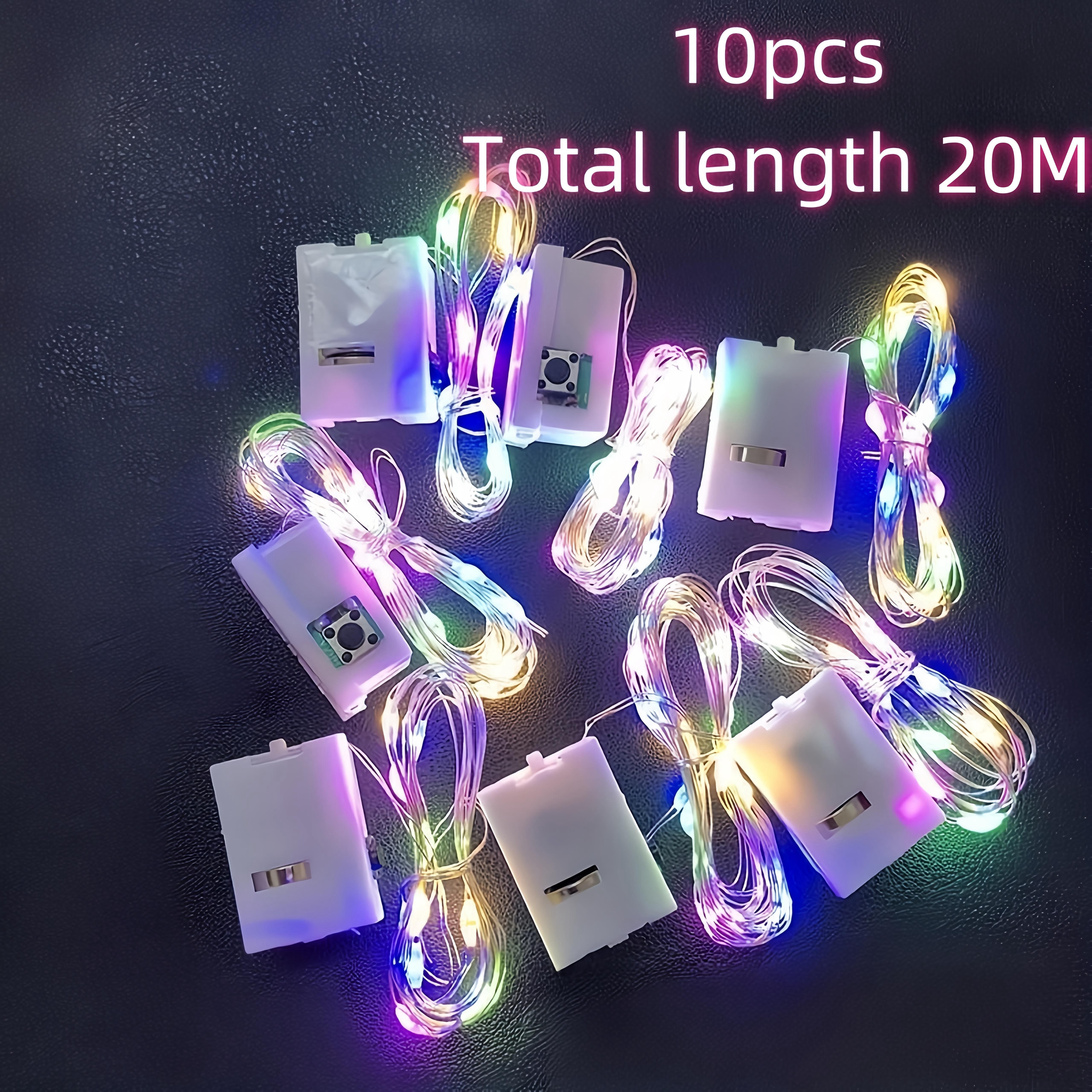 Led Fairy String Lights - 10 luces LED de hadas, 3