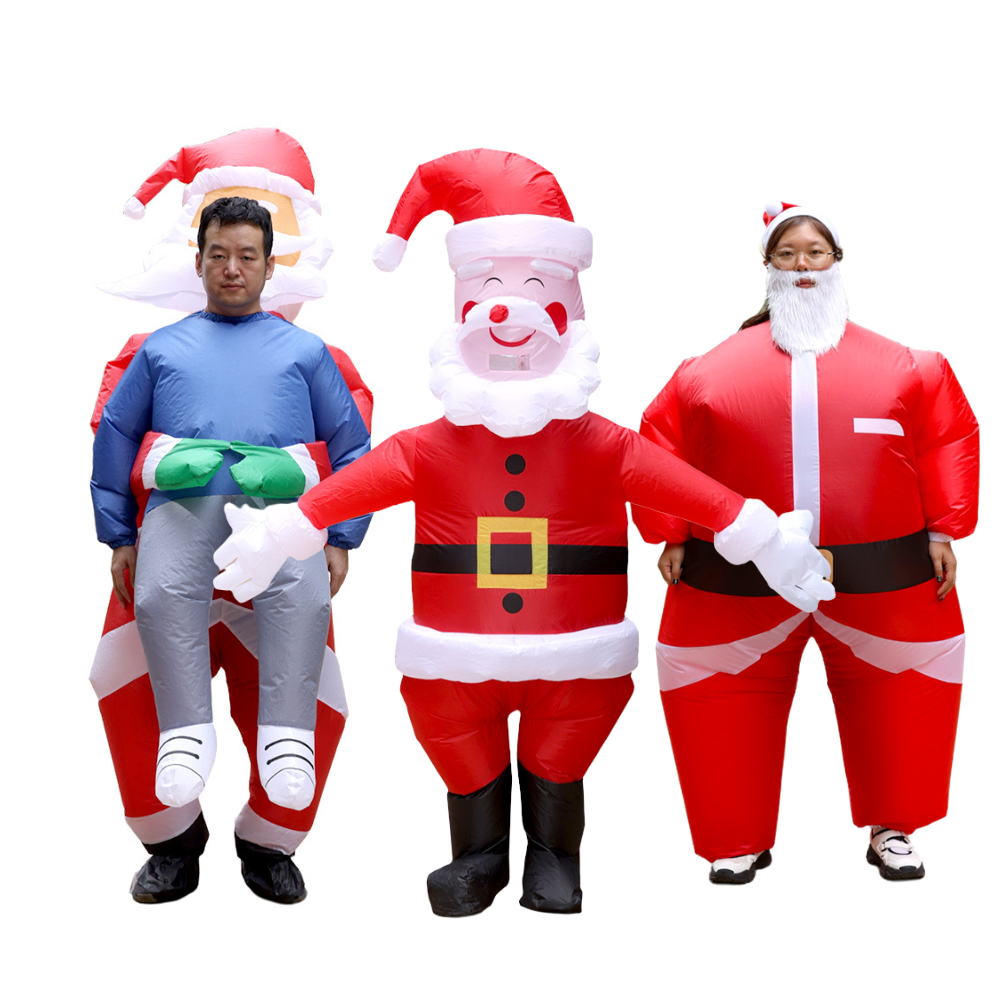 Elf Costume Christmas - Disfraces Inflables Divertidos de Navidad: Hombre