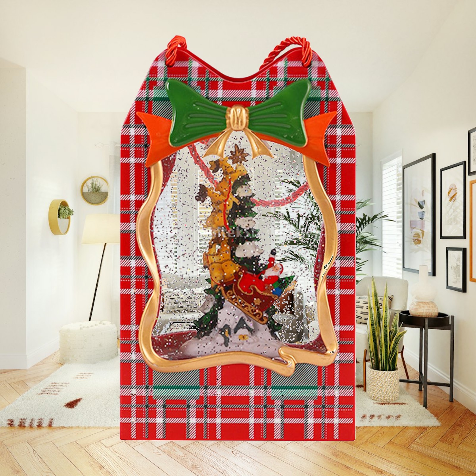 Snow Globe Musical - Globo de Nieve Musical Navideño con