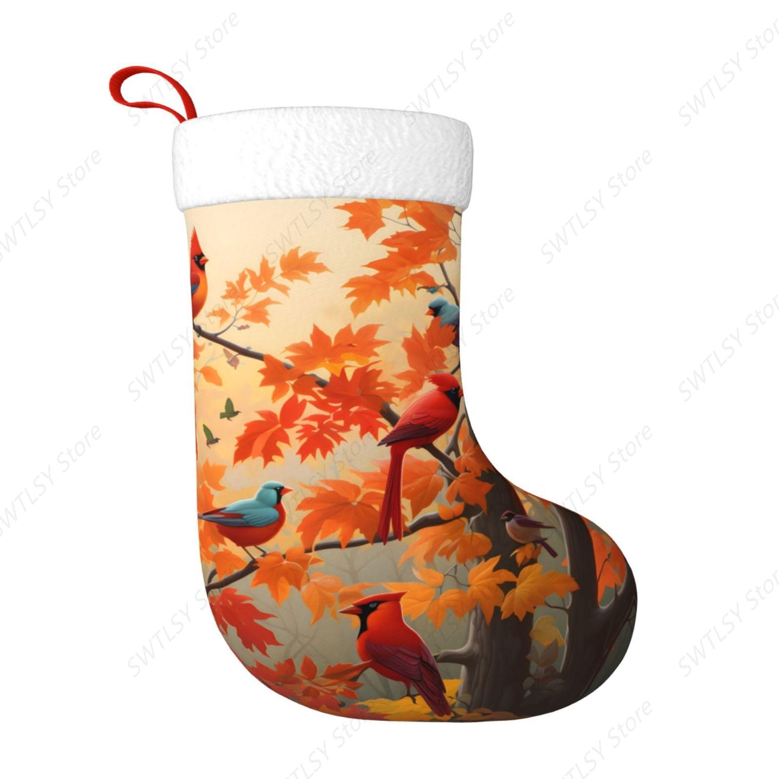 Christmas Stocking Hanging - Medias navideñas grandes con diseño de