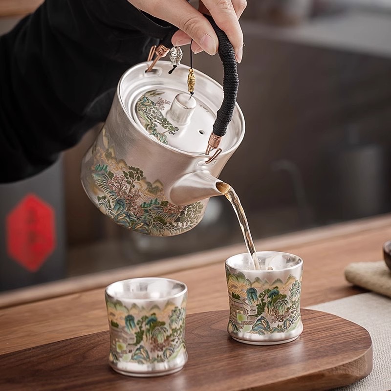 Gift Box Wrap Set - Juego de té kung fu de
