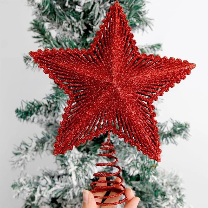 Adorno para árbol de Navidad c - Star Tree Topper reseña y precio