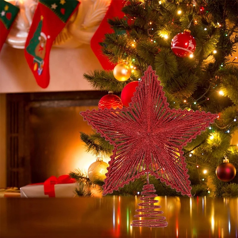 Adorno para árbol de Navidad c - Star Tree Topper reseña y precio