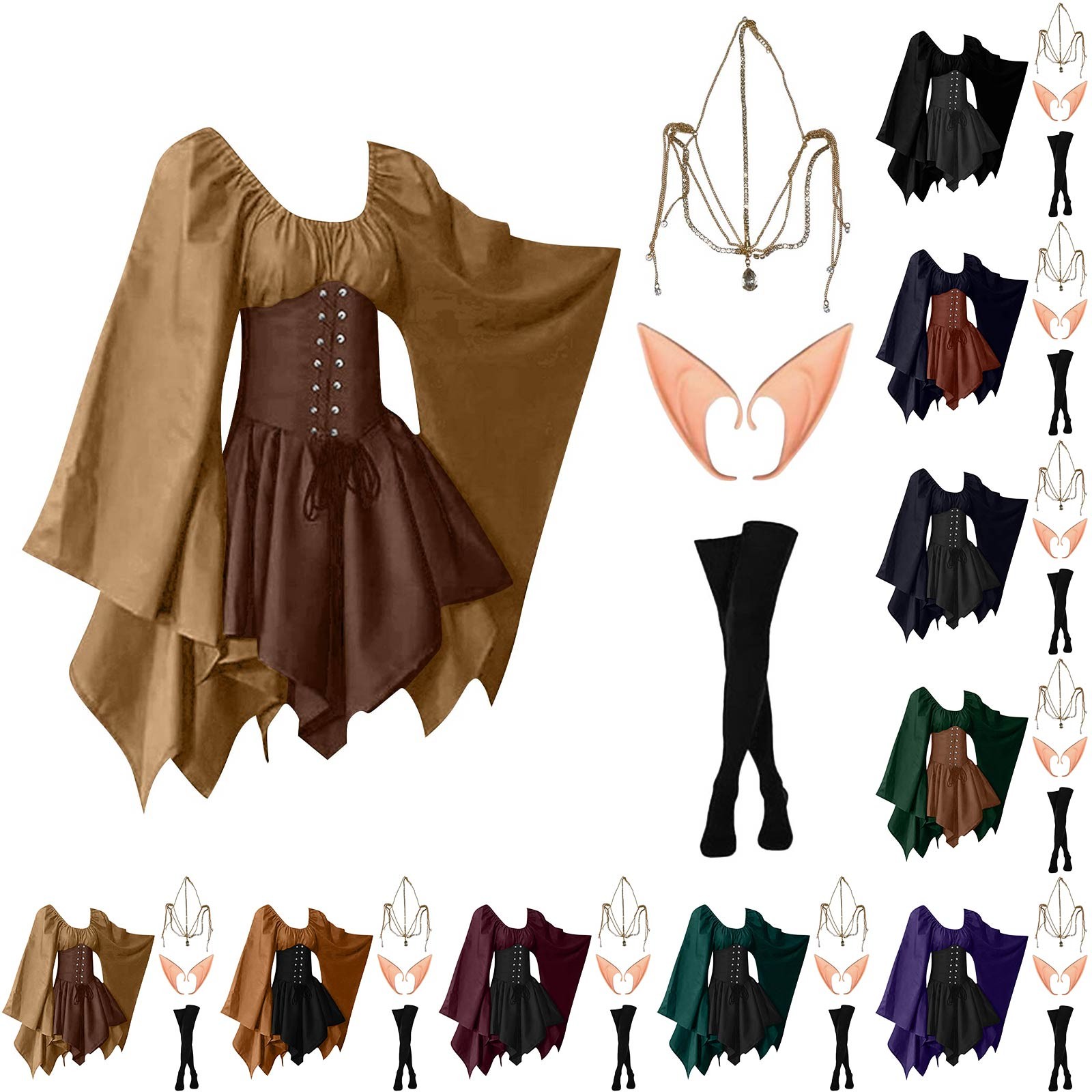 Halloween Cosplay Palacio Vict - Elf Costume Christmas reseña y precio
