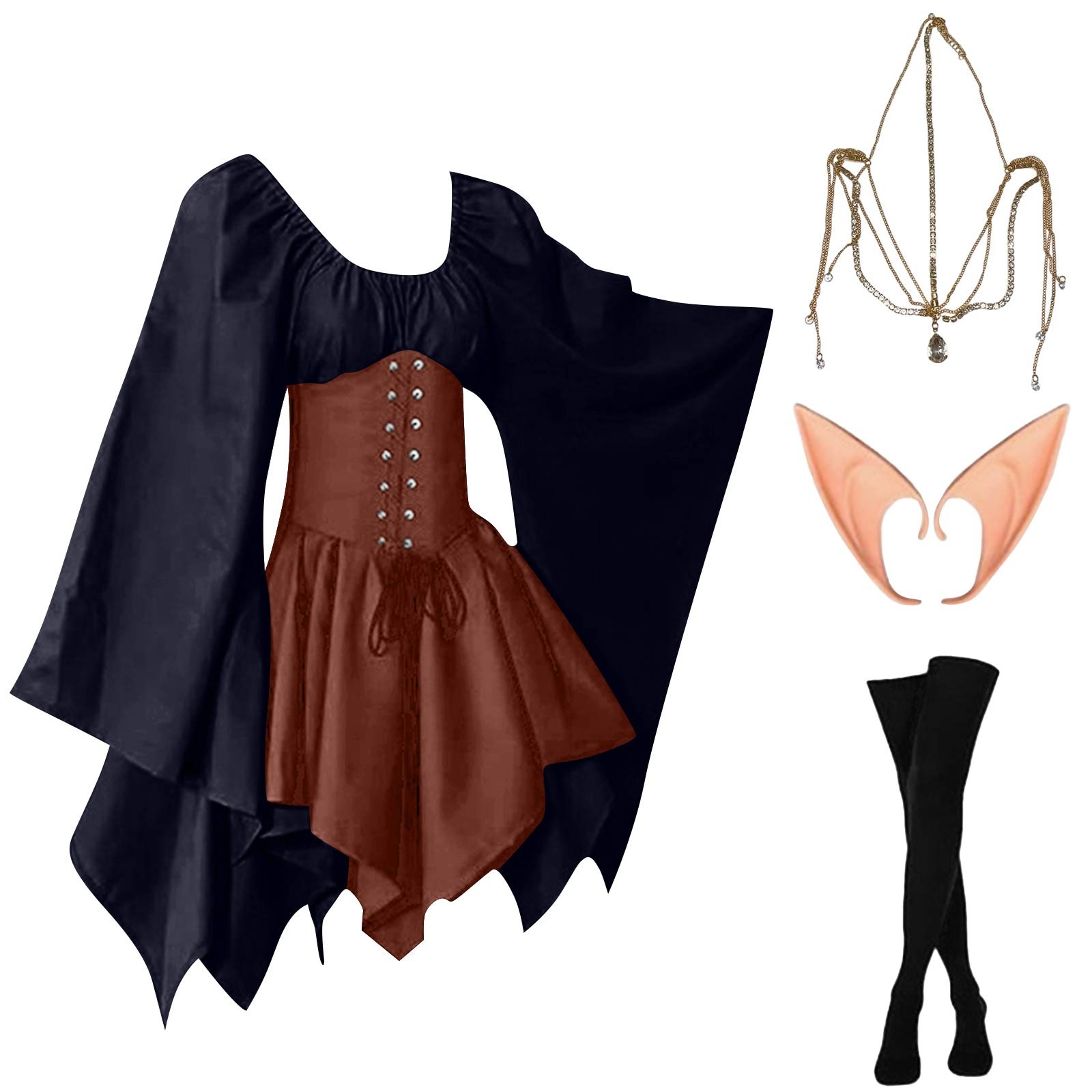 Halloween Cosplay Palacio Vict - Elf Costume Christmas reseña y precio