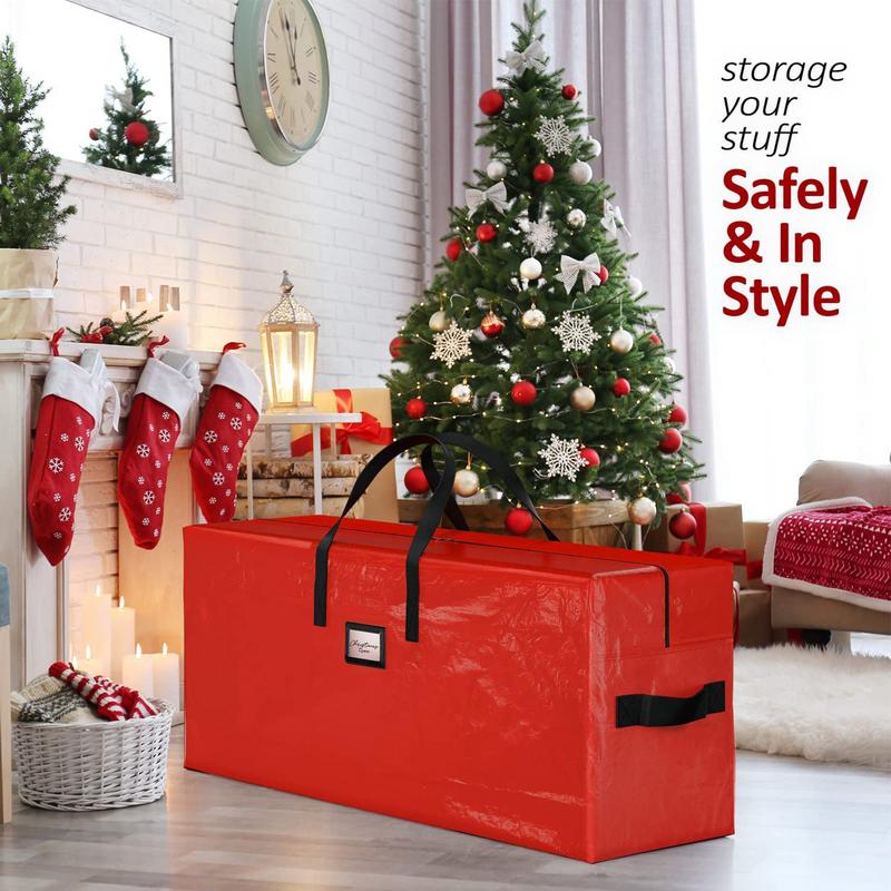 Estuche de almacenamiento de á - Christmas Tree Artificial reseña y precio