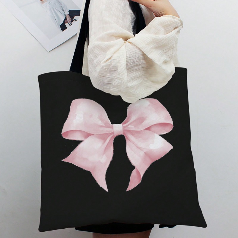 Bolso de lona con diseño de la - Ribbon Bow Gift reseña y precio