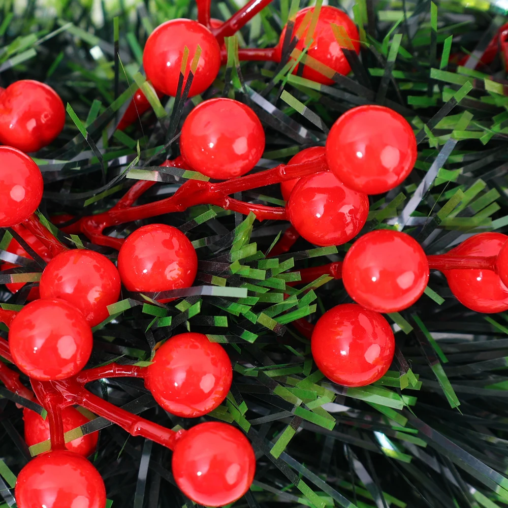 Ramas de Bayas Rojas Artificia - Christmas Wreath Fake reseña y precio