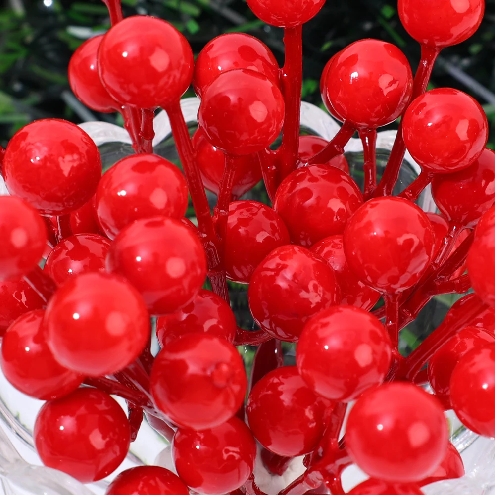Ramas de Bayas Rojas Artificia - Christmas Wreath Fake reseña y precio