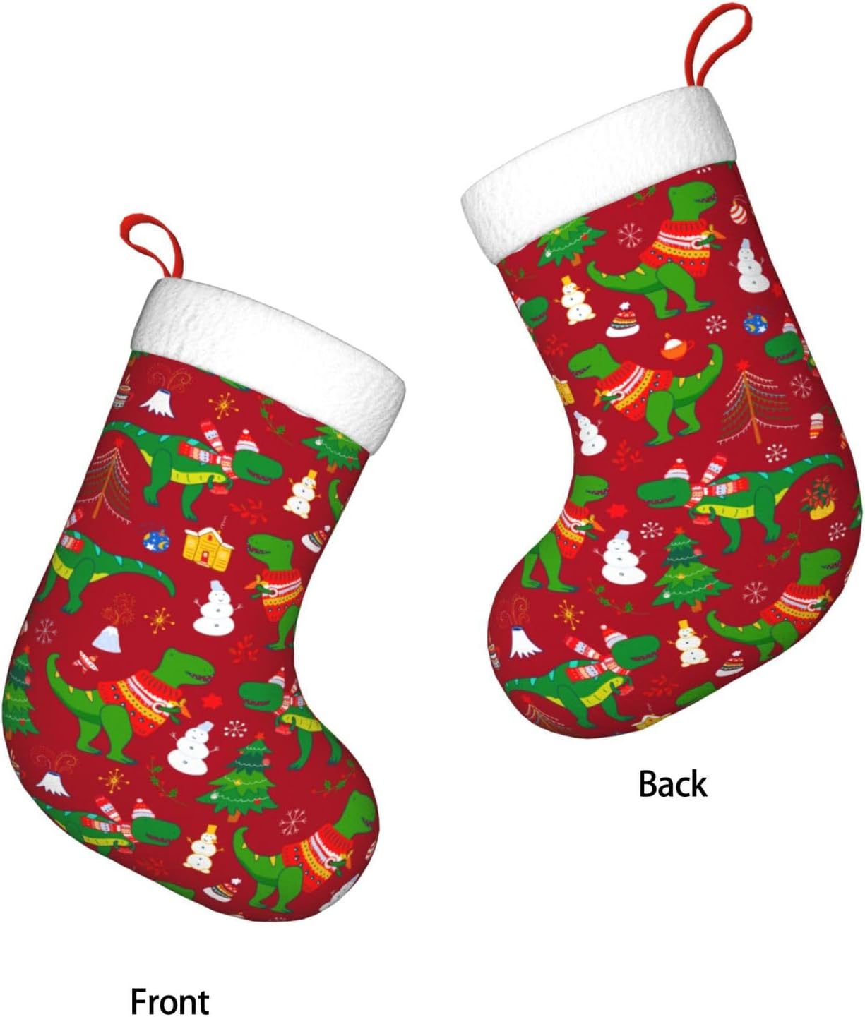 Lindas medias navideñas de din - Christmas Stocking Hanging reseña y precio