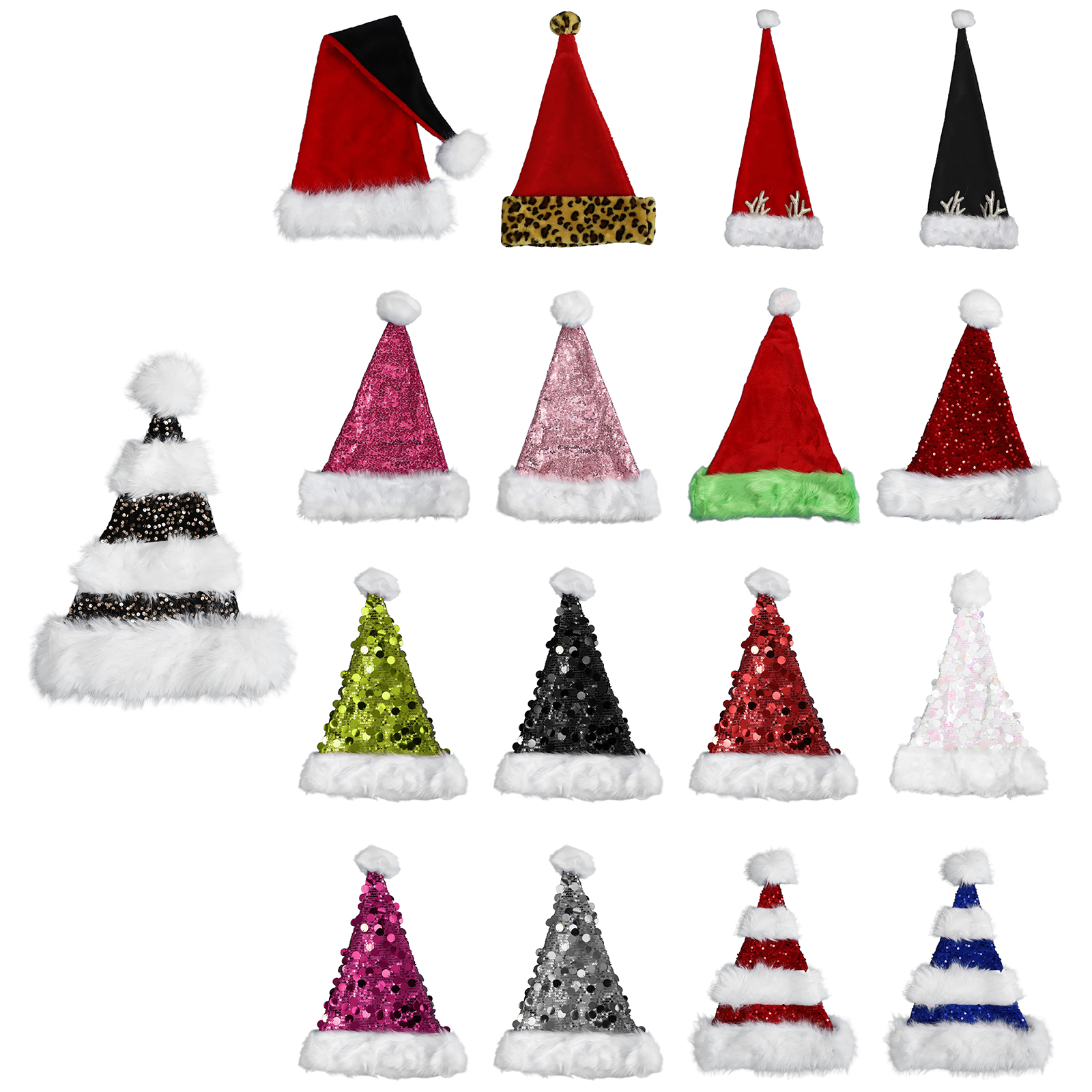 Sombrero de Papá Noel de Navid - Santa Hat Plush reseña y precio