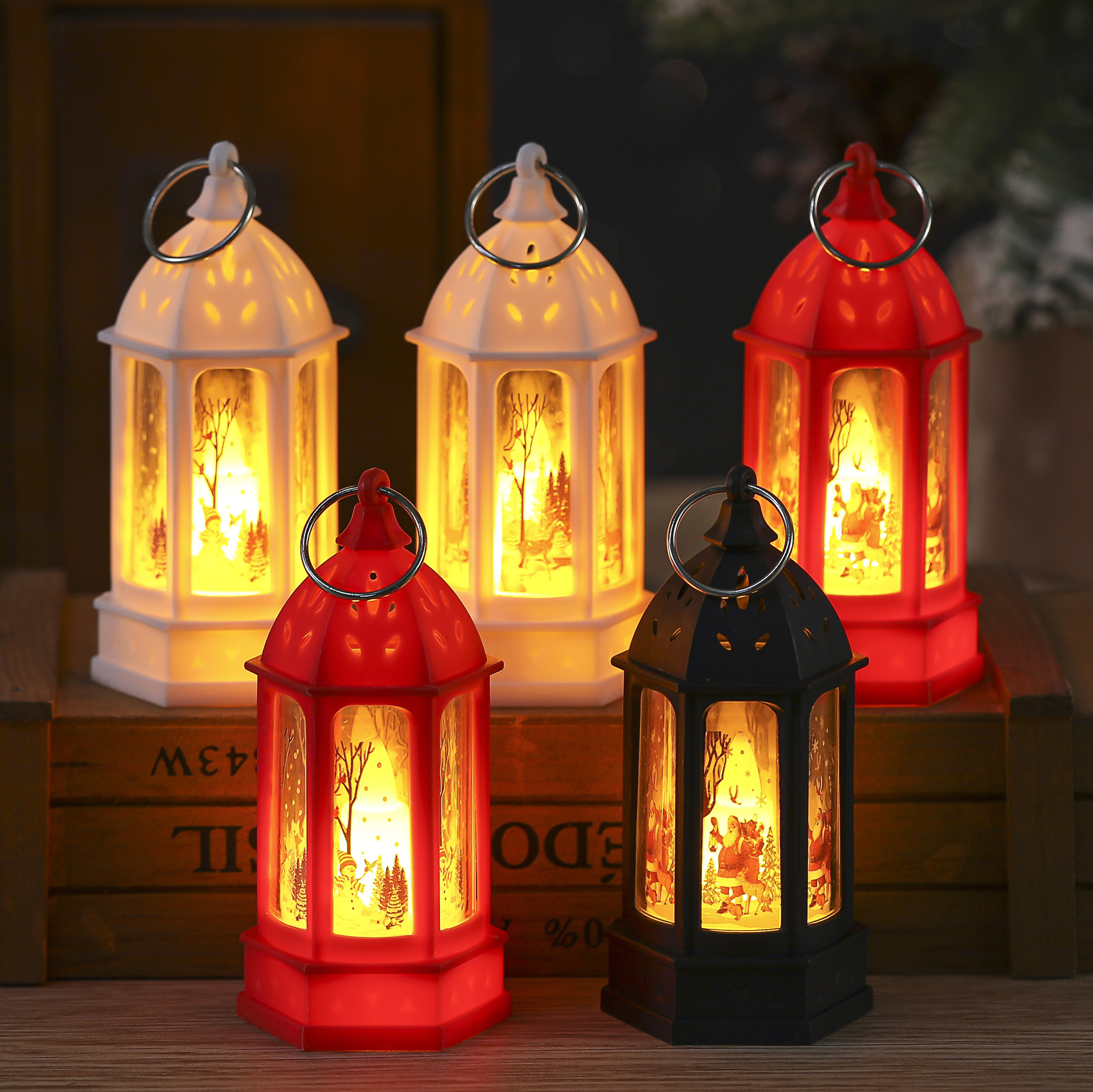 Mini Lámpara de Ambiente Creat - Holiday Candle Set reseña y precio