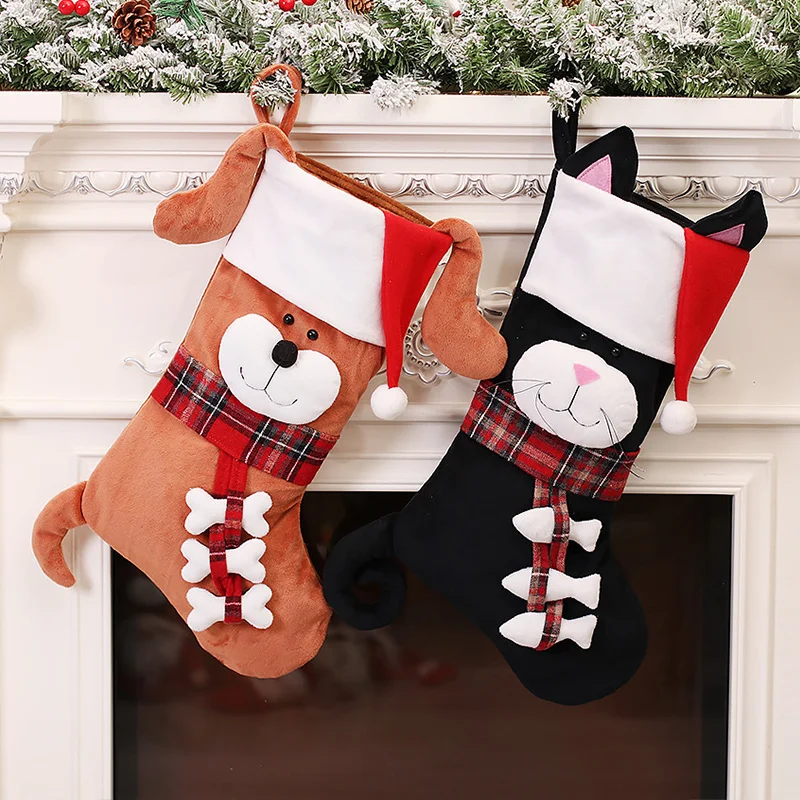Calcetines Navideños 3D con Fo - Christmas Stocking Hanging reseña y precio