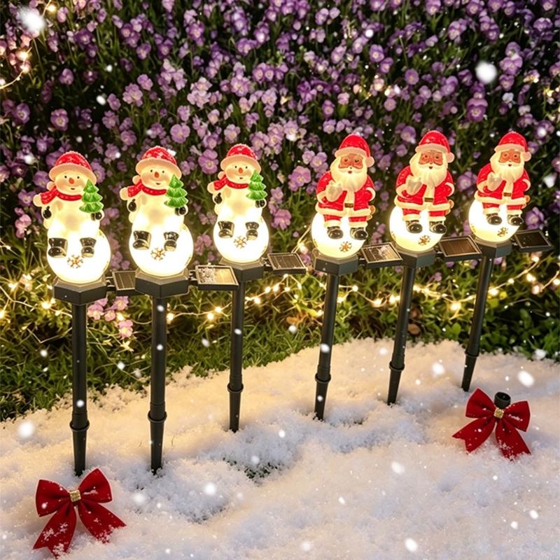 Luz Solar estaca navideña para - Christmas Lights Outdoor reseña y precio