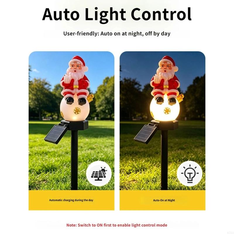 Luz Solar estaca navideña para - Christmas Lights Outdoor reseña y precio