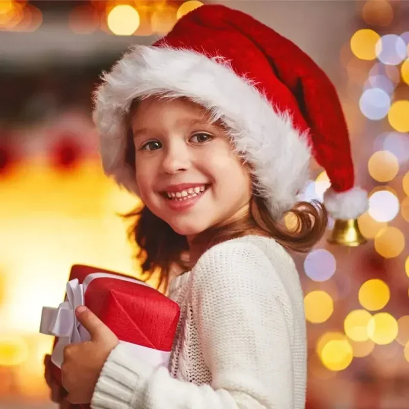 Gorro de Navidad de felpa para - Santa Hat Plush reseña y precio