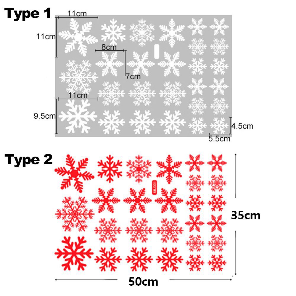 27/38 Uds. De regalo, suminist - Snowflake Window Decal reseña y precio