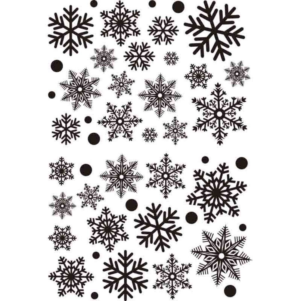 30 Piezas de Adhesivos Navideñ - Snowflake Window Decal reseña y precio
