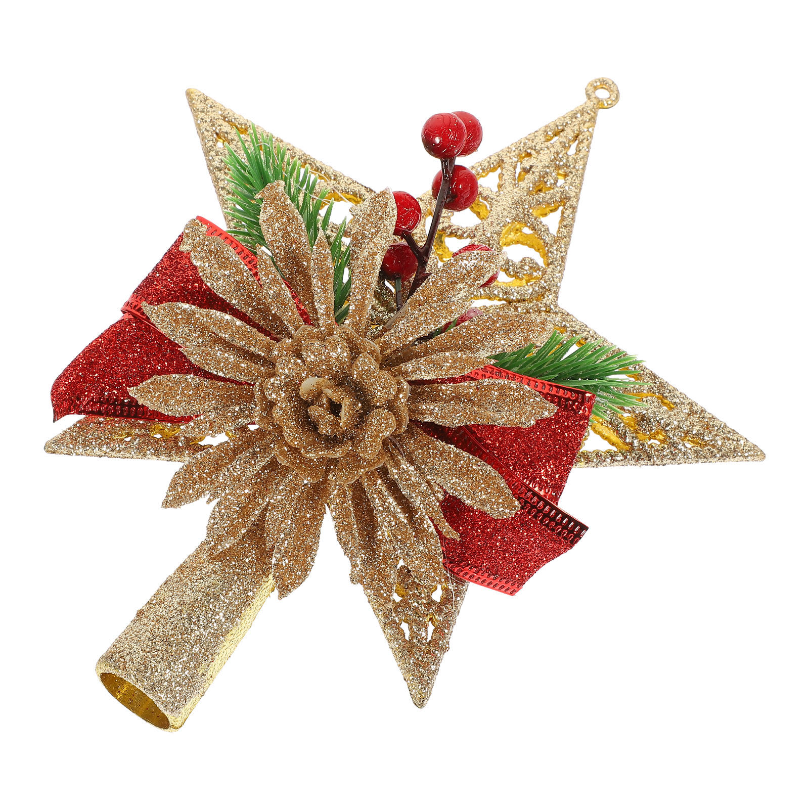 Adorno de Estrella de Cinco Pu - Star Tree Topper reseña y precio
