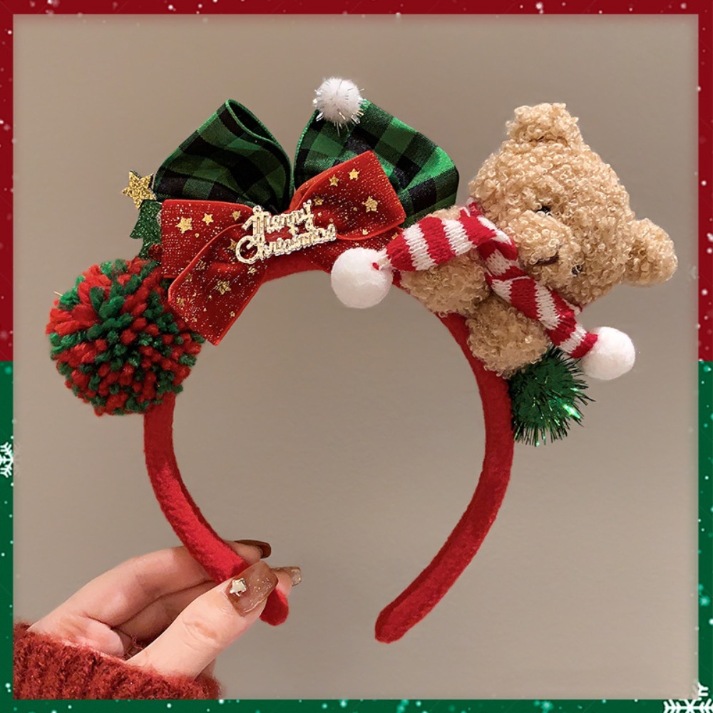 Decoración navideña, diadema n - Reindeer Antlers Headband reseña y precio