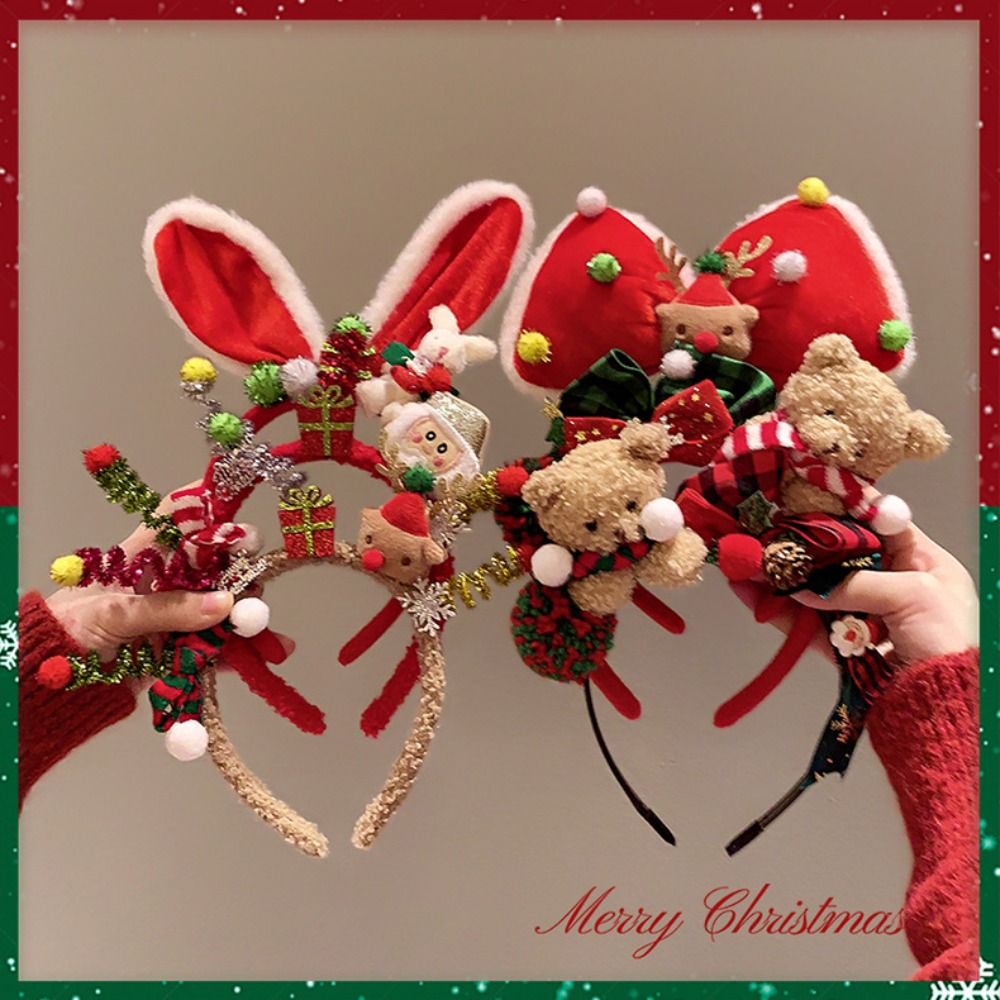 Decoración navideña, diadema n - Reindeer Antlers Headband reseña y precio