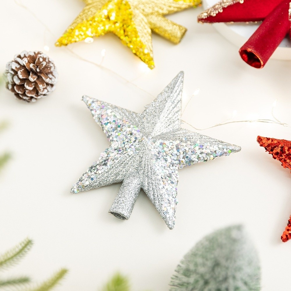 Nuevo árbol de Navidad de 14cm - Star Tree Topper reseña y precio