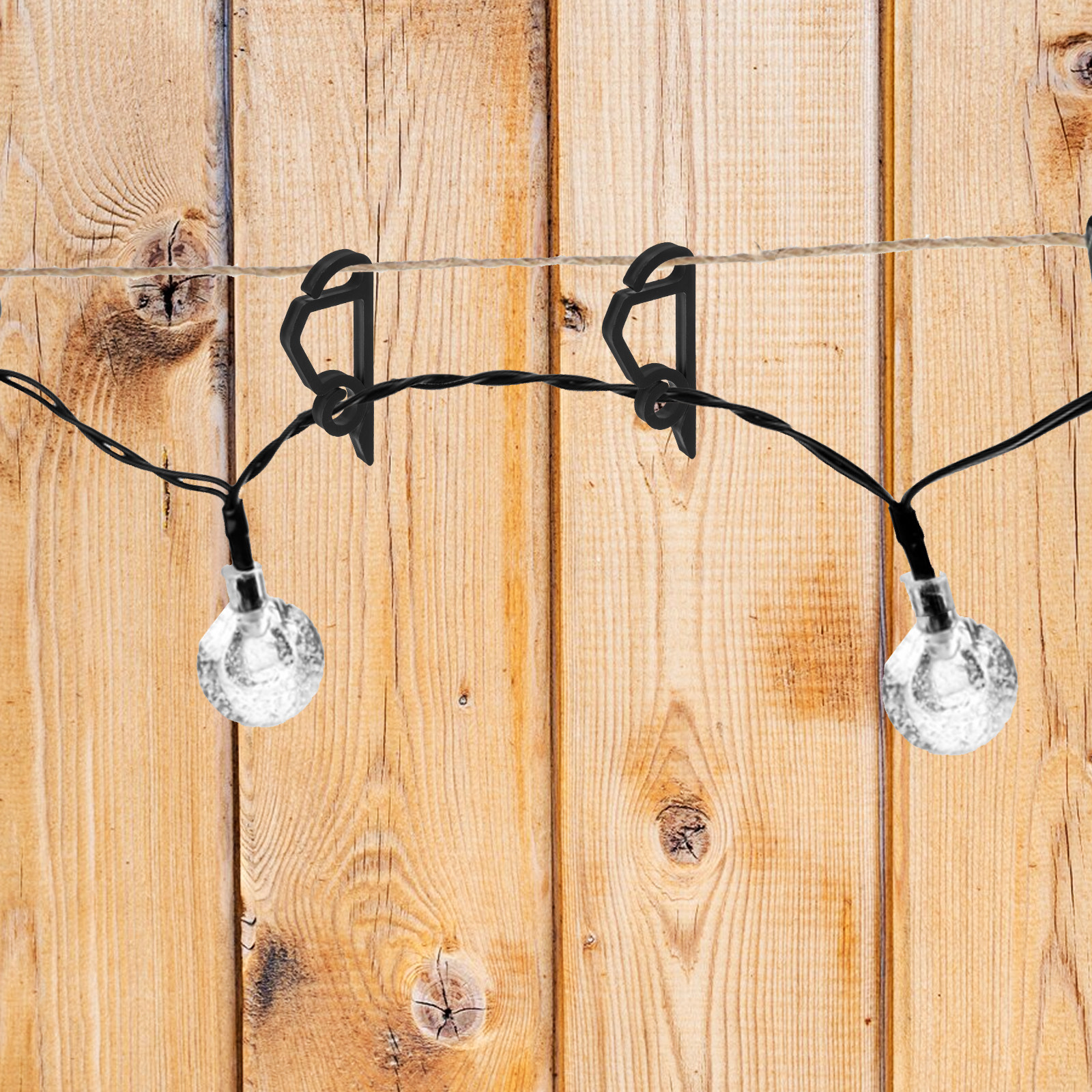 120 Ganchos Resistentes a la I - Christmas Lights Outdoor reseña y precio